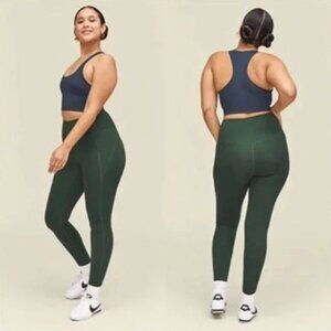 Girlfriend Collective 3XL High Rise Compression Pocket Leggings Moss